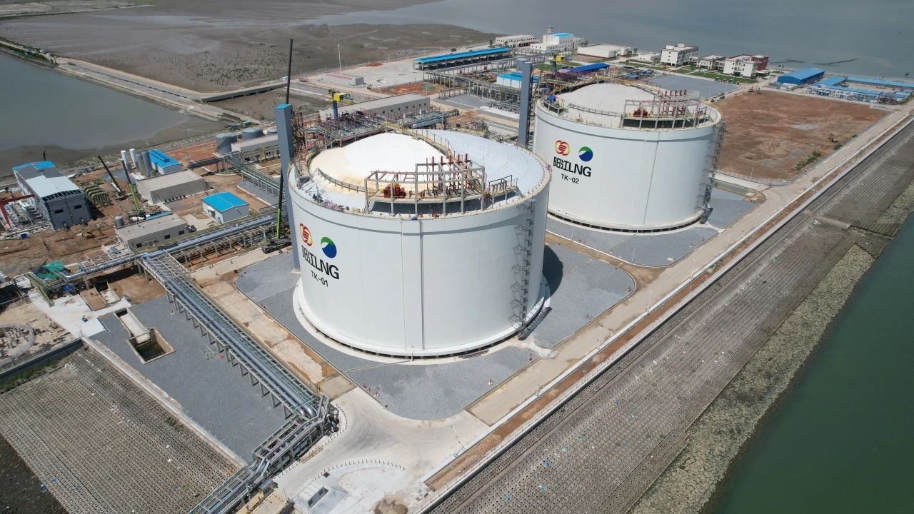 成达公司总承包的阳江LNG调峰储气库项目 通过机械竣工验收