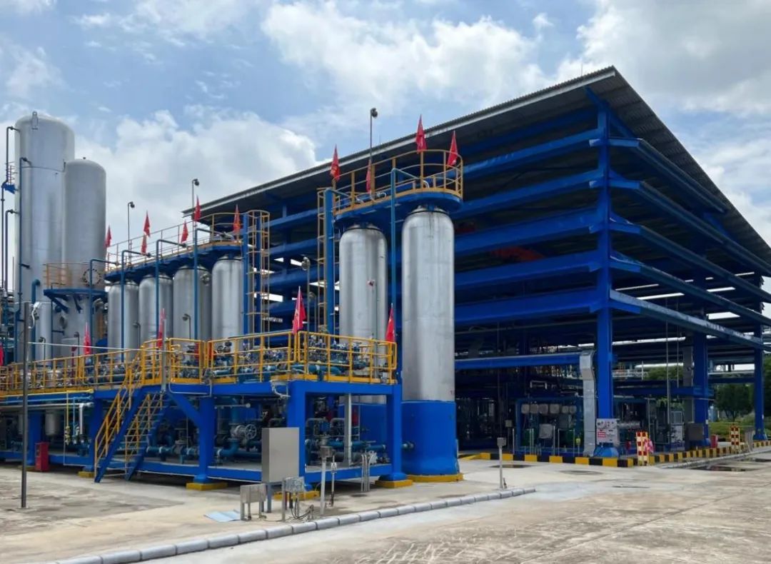 中化西南院承建华南最大氢燃料电池供氢中心正式投产